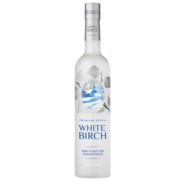 White Birch Vodka, 40% Vol 500 ml 500 ml