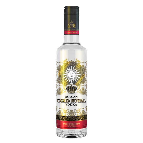 DOVGAN Gold Royal Vodka 37,5% vol. 700 ml DOVGAN Gold Royal Vodka 37,5% vol. 700 ml