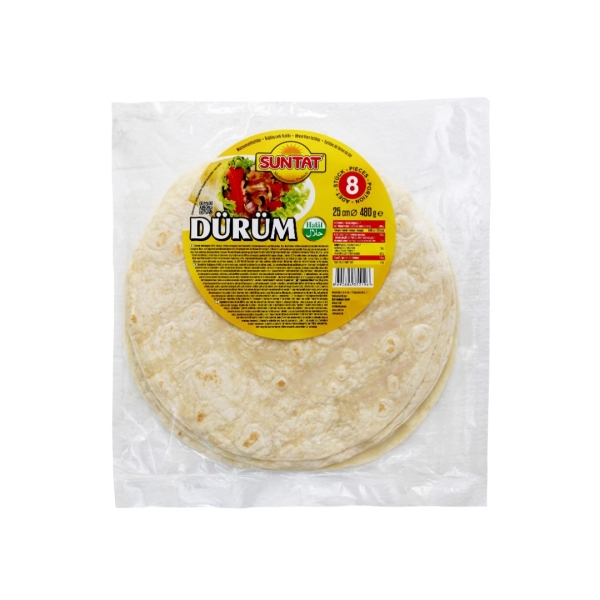 SUNTAT Dürüm-Weizentortilla (25cm) 480 g SUNTAT Dürüm-Weizentortilla (25cm) 480 g