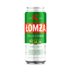 LOMZA Pilsener Bier Alk. 5,7% vol. 500 ml