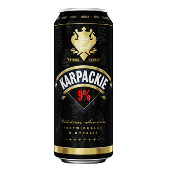 Karpackie Bier 9% vol. 500 ml