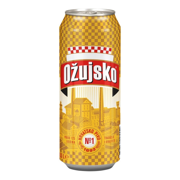 Ozujsko Helles Lager Bier (EINWEG) 500 ml