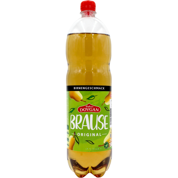 DOVGAN Brause mit Birnengeschmack 1,5 L