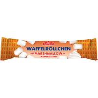 DOVGAN Waffelröllchen mit Marshmallowfüllung 45 g
