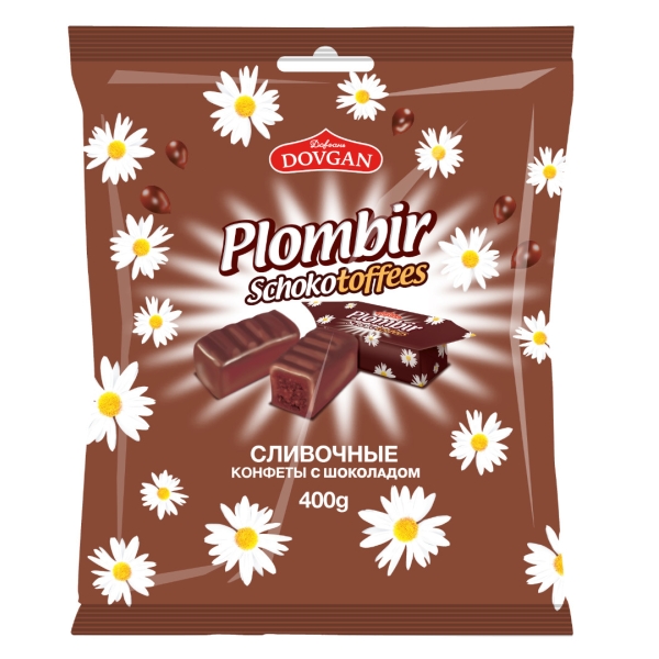 Plombir Toffees Schoko 400 g Plombir Toffees Schoko 400 g
