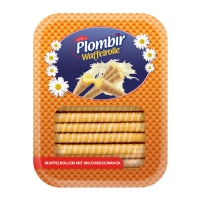 Plombir Waffelrollen mit Milchgeschmack 400 g