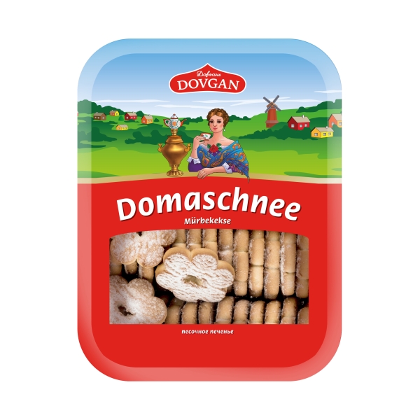 DOVGAN Domaschnee - Mürbekekse 250 g