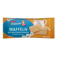 Princess Waffelschnitten mit Milchcremefüllung 150 g Princess Waffelschnitten mit Milchcremefüllung 150 g