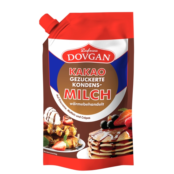 DOVGAN gezuckerte Kondensmilch Kakao Doypack 300 g
