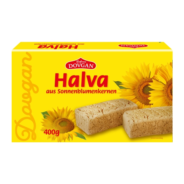 DOVGAN "Halva" aus Sonnenblumenkernen 400 g DOVGAN "Halva" aus Sonnenblumenkernen 400 g