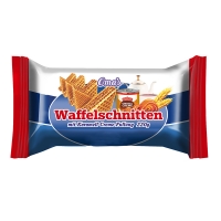 DOVGAN Oma's Waffelschnitten mit Karamellcremefüllung 220 g DOVGAN Oma's Waffelschnitten mit Karamellcremefüllung 220 g