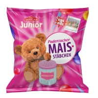 DOVGAN Junior Süße Maisstäbchen mit Puderzucker 30 g DOVGAN Junior Süße Maisstäbchen mit Puderzucker 30 g