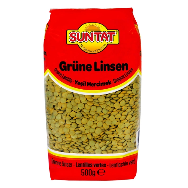 SUNTAT Grüne Linsen 500 g