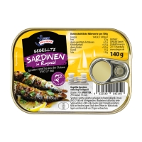 Andre's Fish & Friends gegrillte Sardinen 140 g Andre's Fish & Friends gegrillte Sardinen 140 g