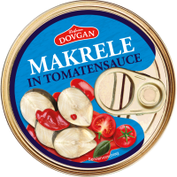 DOVGAN Makrele in Tomatensauce 240 g