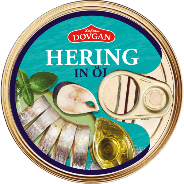 DOVGAN Hering in Öl 240 g