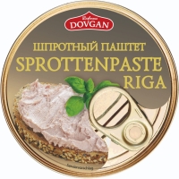 DOVGAN Sprottenpaste Riga 160 g DOVGAN Sprottenpaste Riga 160 g