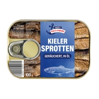 Andre's Fish & Friends Kieler Sprotten in Öl 100 g Andre's Fish & Friends Kieler Sprotten in Öl 100 g