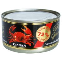 DOVGAN Gourmet Schwimmkrabbenfleisch im Aufguss 121 g DOVGAN Gourmet Schwimmkrabbenfleisch im Aufguss 121 g