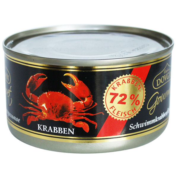 DOVGAN Gourmet Schwimmkrabbenfleisch im Aufguss 121 g DOVGAN Gourmet Schwimmkrabbenfleisch im Aufguss 121 g