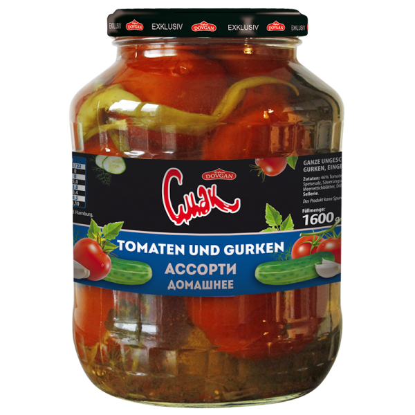 CMAK Tomaten & Gurken 890 g
