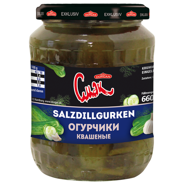 CMAK Salzdillgurken 370 g CMAK Salzdillgurken 370 g