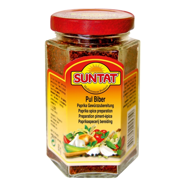 SUNTAT Paprika-Gewürzzubereitung Pul Biber 80 g