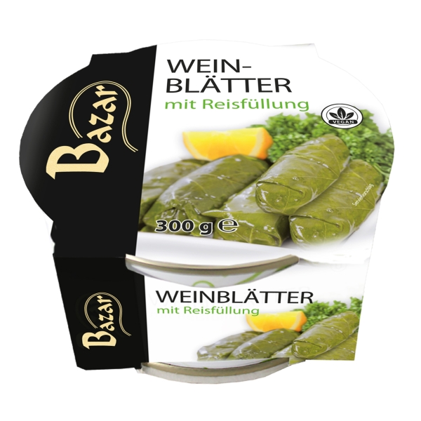 Bazar Weinblätter mit Reisfüllung 300 g