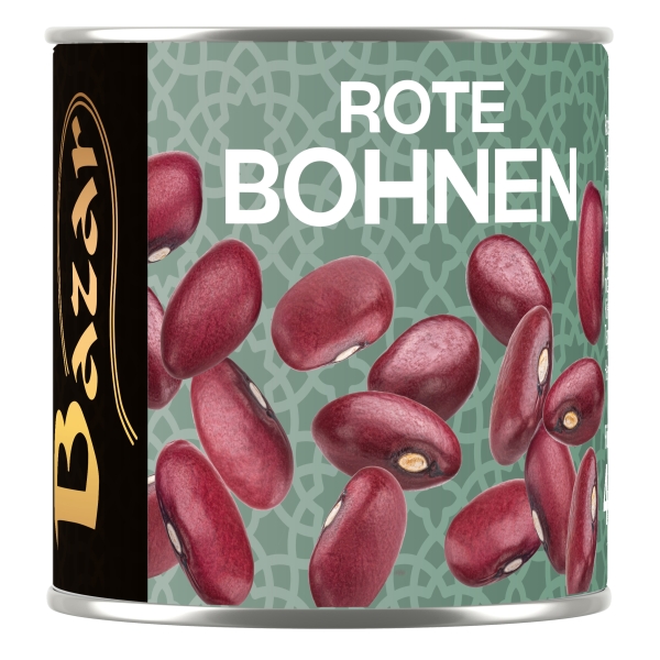 Bazar Rote Bohnen – gekocht & servierfertig 231 g Bazar Rote Bohnen – gekocht & servierfertig 231 g
