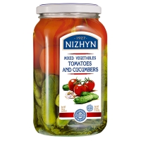 Nezhin Eingelegte Tomaten und Gurken 460 g