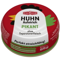 Podravka Brotaufstrich aus Hühnerfleisch pikant 95 g Podravka Brotaufstrich aus Hühnerfleisch pikant 95 g