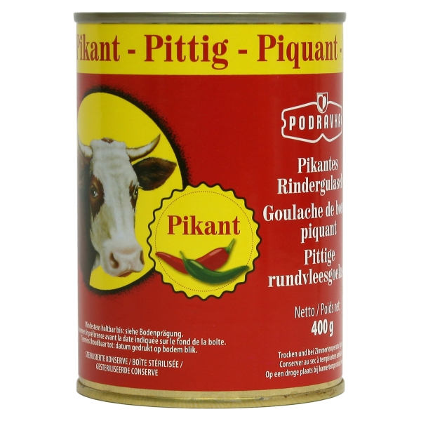 Podravka Rindergulasch pikant 400 g