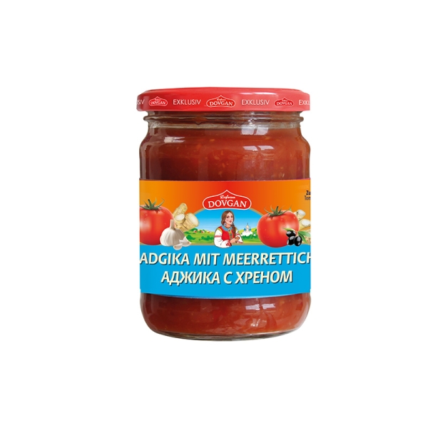 DOVGAN Adgika mit Meerrettich 240 ml DOVGAN Adgika mit Meerrettich 240 ml