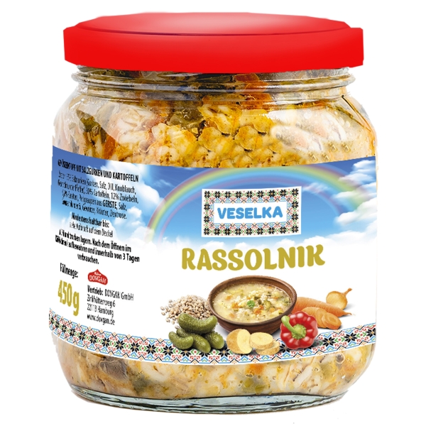 VESELKA Rassolnik 450 g VESELKA Rassolnik 450 g