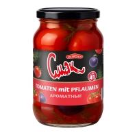 DOVGAN Tomaten mit Pflaumen 490 g