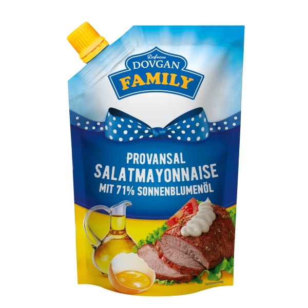 Dovgan Family Salatmayonnaise mit 71% Fett 310 ml