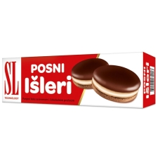 SL Isleri Doppelkekse mit Cremefüllung 115 g SL Isleri Doppelkekse mit Cremefüllung 115 g