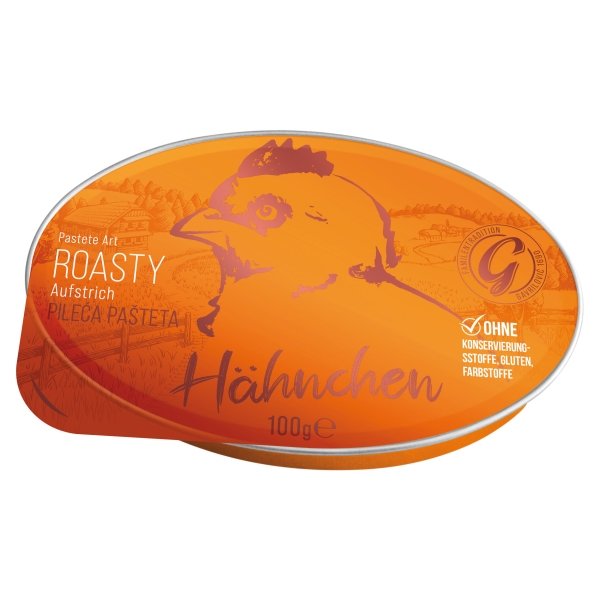 Gavrilovic Pasteta roasty Pileca Hähnchenpastete 100 g Gavrilovic Pasteta roasty Pileca Hähnchenpastete 100 g
