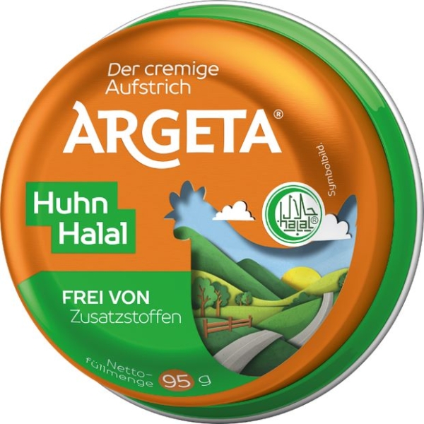 Argeta Aufstrich Huhn Halal 95 g Argeta Aufstrich Huhn Halal 95 g