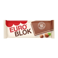 Eurocrem "Block" Kakaocremetafel Milch- & Haselnussgeschmack 90 g