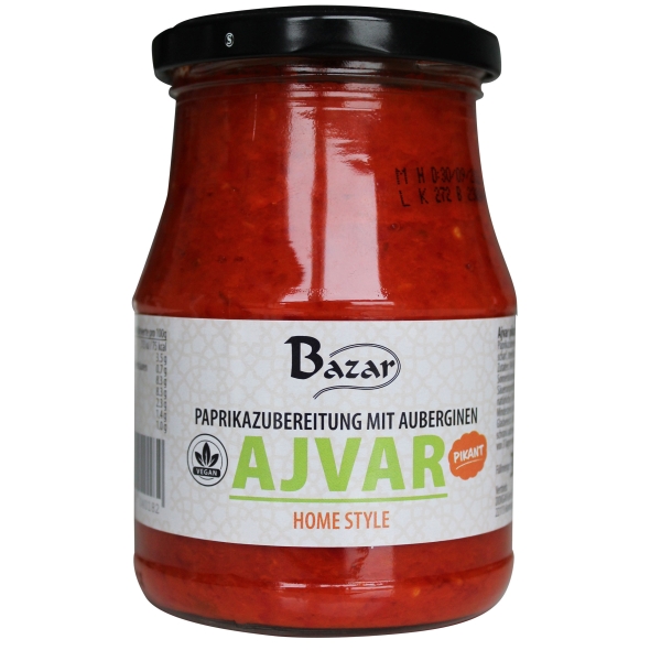 Bazar "Ajvar" pikant 350 g Bazar "Ajvar" pikant 350 g