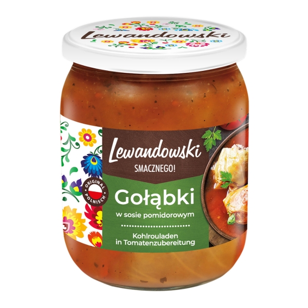 Lewandowski Kohlrouladen "Golabki" in würziger Tomatensauce 500 g