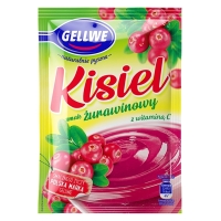 GELLWE Kisiel mit Preiselbeergeschmack 38 g
