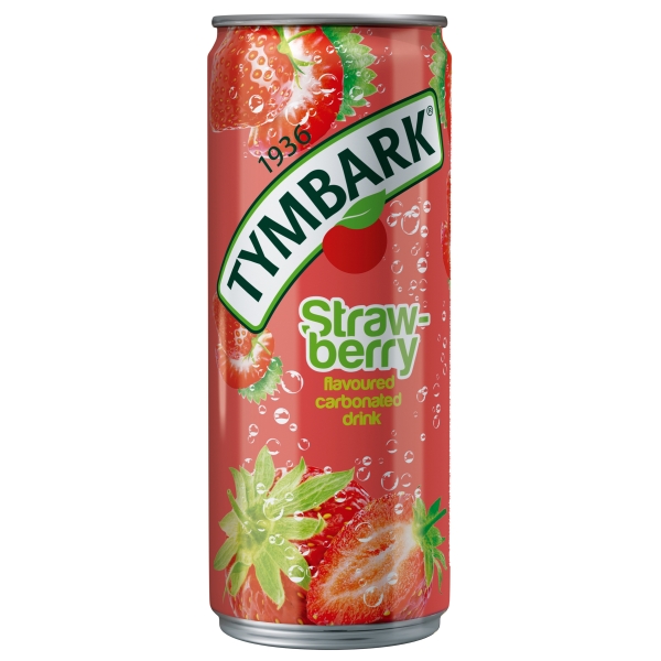 Tymbark Kohlensäurehaltiges Getränk Erdbeere 330 ml