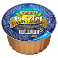 Agrico "Pasztet drobiowy" Geflügelpastete 130 g Agrico "Pasztet drobiowy" Geflügelpastete 130 g