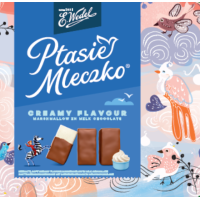 Wedel "Ptasie Mleczko" Schaumzuckerkonfekt mit Sahnegeschmack 340 g Wedel "Ptasie Mleczko" Schaumzuckerkonfekt mit Sahnegeschmack 340 g