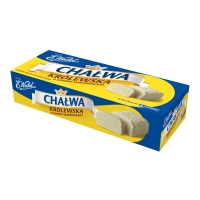 Wedel "Chalwa Krolewska" Sesam-Halva mit Vanillegeschmack 250 g Wedel "Chalwa Krolewska" Sesam-Halva mit Vanillegeschmack 250 g