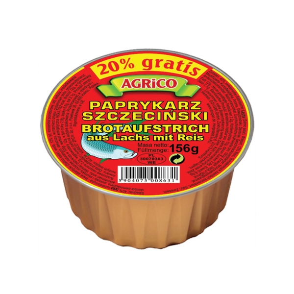 Agrico  "Paprykarz Szczeciński" Brotaufstrich 156 g