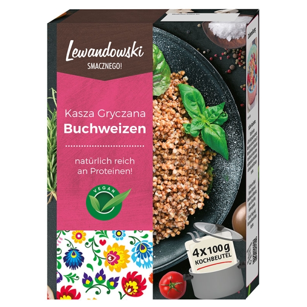 Lewandowski Buchweizen (4x100g) 400 g