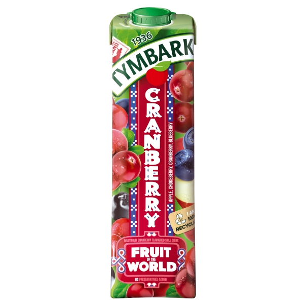Fruit of the World Mehrfruchtgetränk Cranberry 1 L Fruit of the World Mehrfruchtgetränk Cranberry 1 L